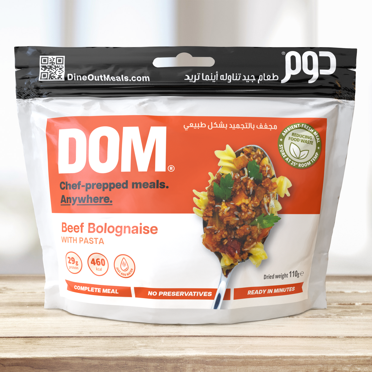 Dine Out Meals Beef Bolognaise with Pasta - Shop  Backpacking Dinners at  Trekaline