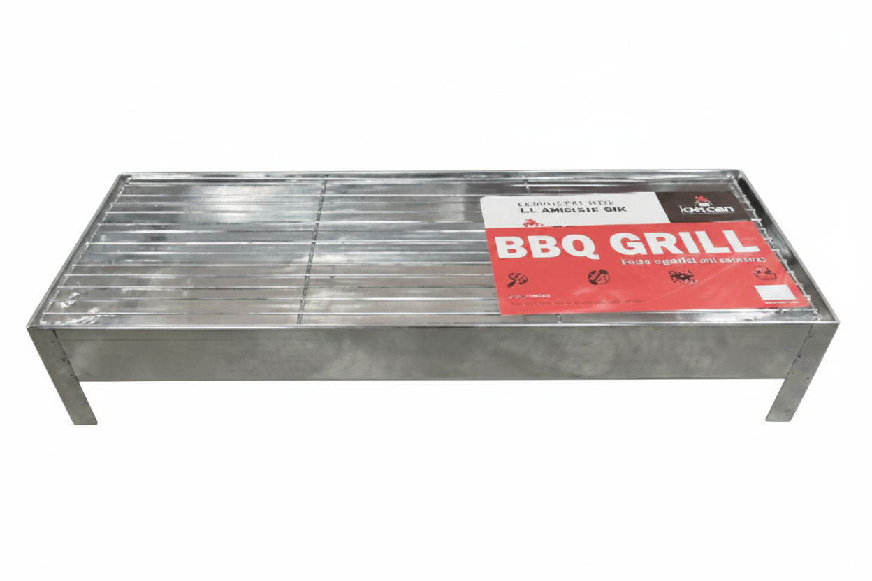 Procamp Galvanized Iron BBQ Grill - Shop  Campfire Grills at  Trekaline