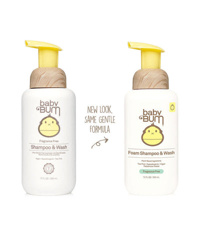 Sun Bum Baby Bum Foaming Shampoo and Wash