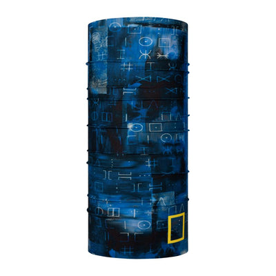 Buff CoolNet UV Neckwear National Geographic - Unrel Blue