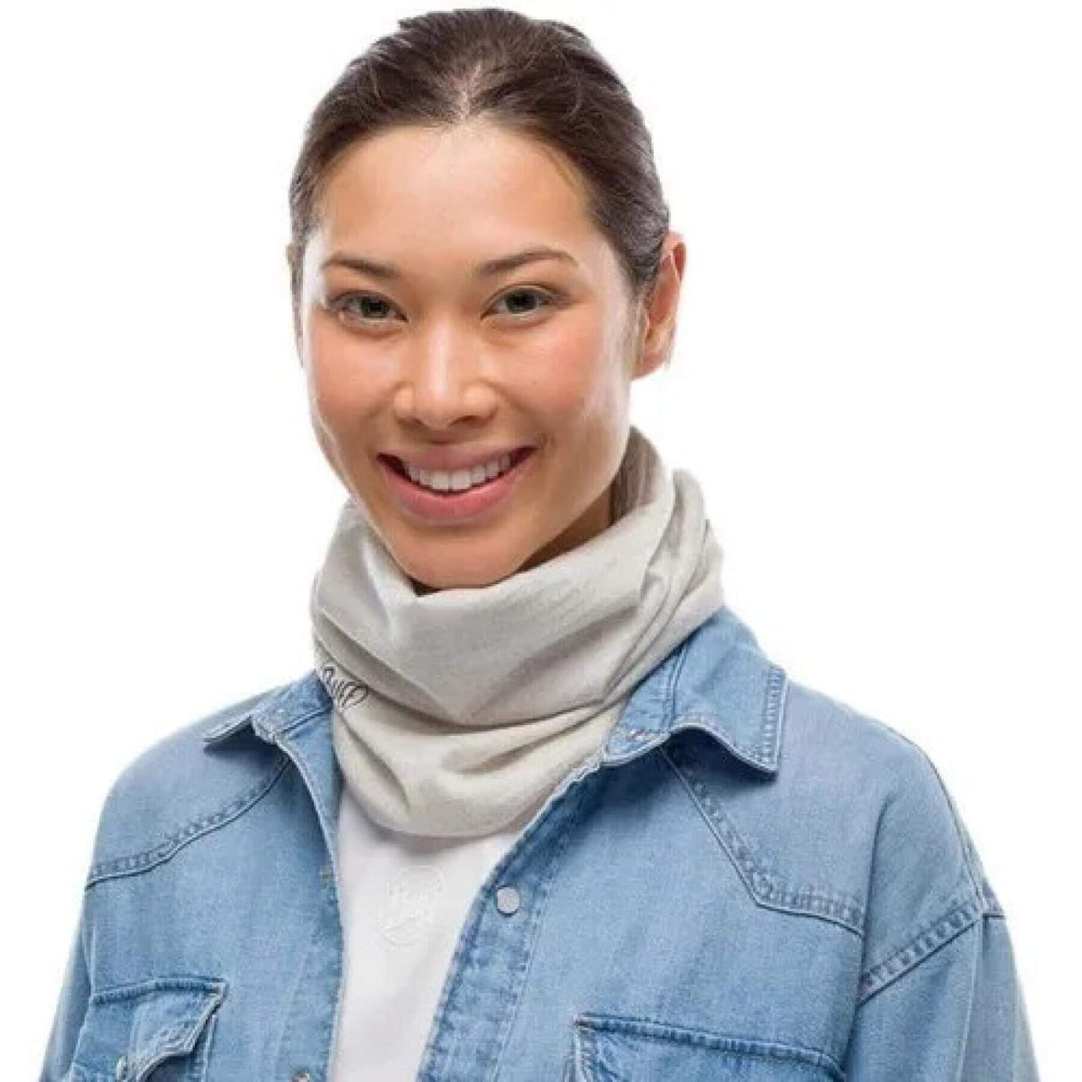 Buff Merino Lightweight Neckwear - Solid Cloud