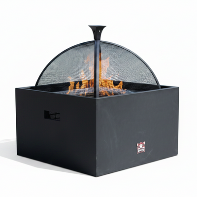 Bad Axe The Log Cabin Fire Pit - Shop  Fire Pits at  Trekaline