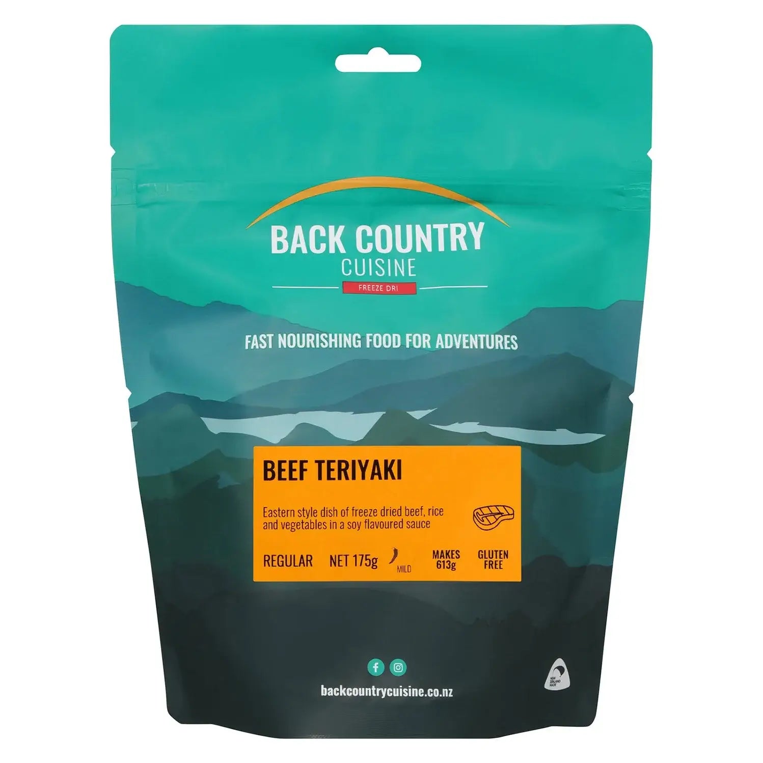 Back Country Cuisine Beef Teriyaki Camping Meal