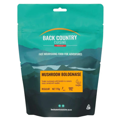 Back Country Cuisine Mushroom Bolognaise Pasta Meal