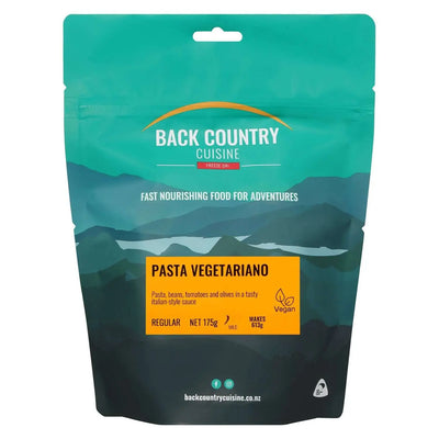 Back Country Cuisine Pasta Vegetariano Freeze Dried Meal