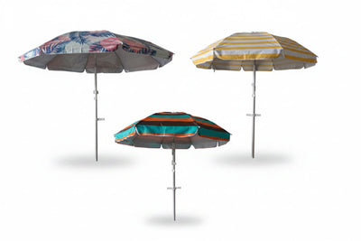 Procamp UV Aluminum Beach Umbrella 2m - Shop  Umbrellas at  Trekaline