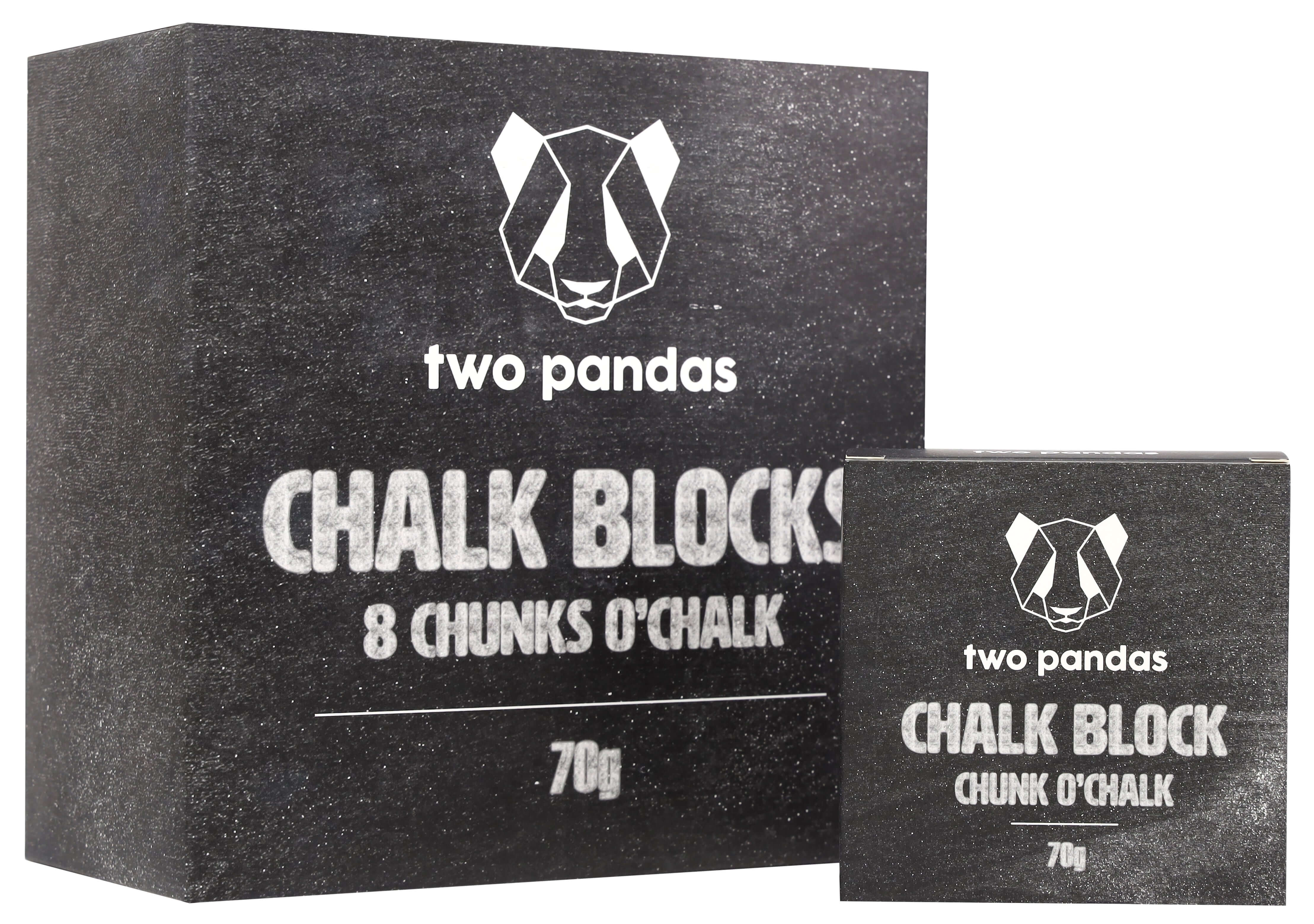 Two Pandas Solid Chalk Block 1 Piece - Shop  Climbing Chalk at  Trekaline