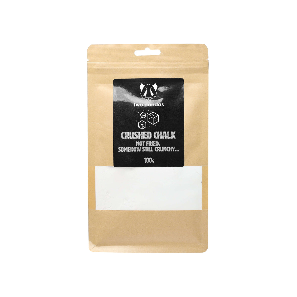 Two Pandas Crushed Chalk 100g Pouch - Shop  Climbing Chalk at  Trekaline