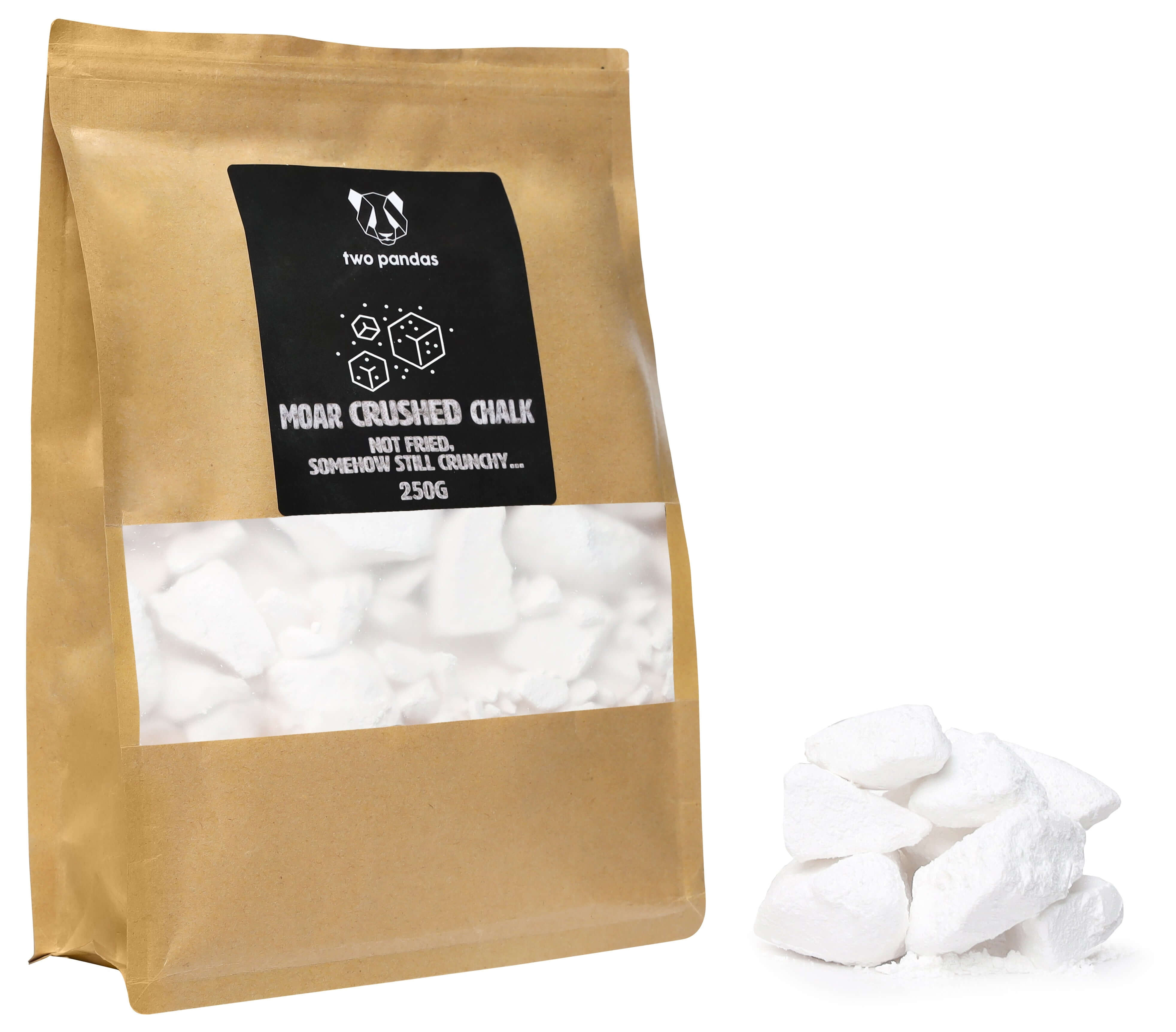 Two Pandas Crushed Chalk 250g Pouch - Shop  Climbing Chalk at  Trekaline