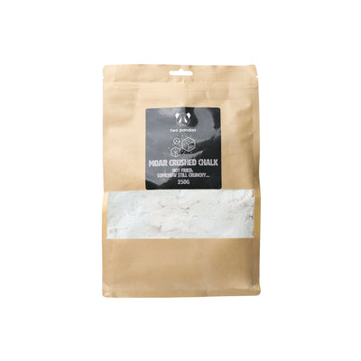Two Pandas Crushed Chalk 250g Pouch - Shop  Climbing Chalk at  Trekaline