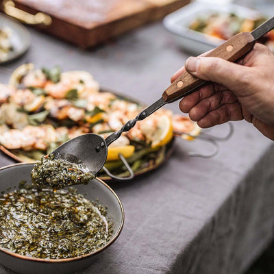 Cowboy Grill Chef Spoon - Shop  Cooking Utensils at  Trekaline
