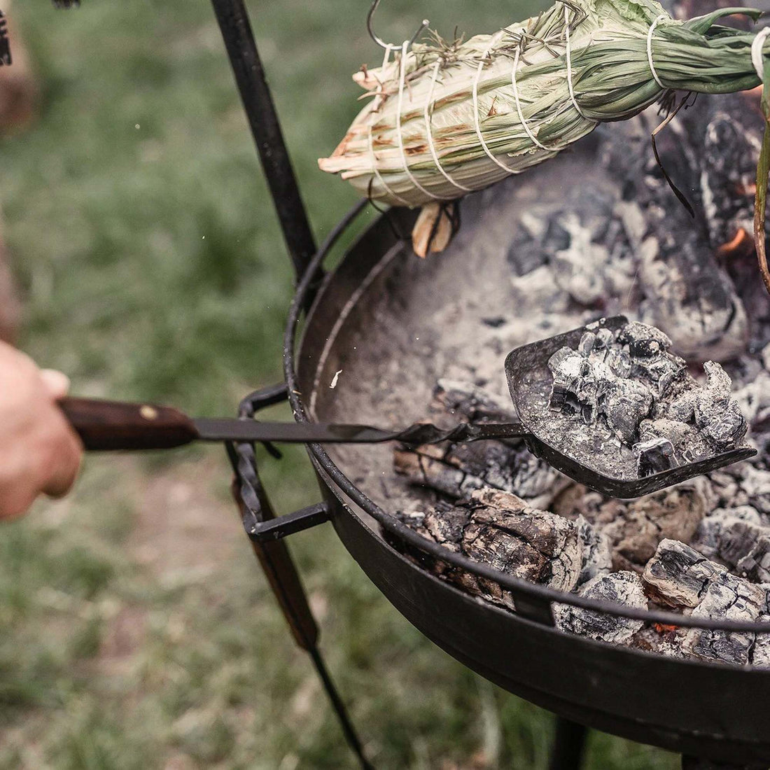 Cowboy Grill Coal Shovel - Shop  Grill and Fire Pit Accessories at  Trekaline