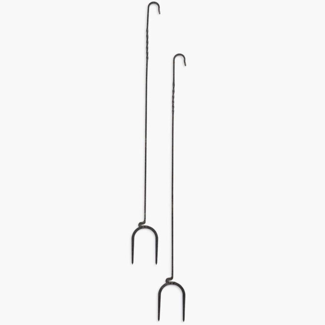 Barebones Cowboy Grill Roasting Sticks 2 Sets, premium forged campfire cooking tools