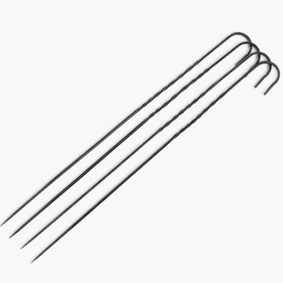 Cowboy Grill Steel Skewers ( 4 Sets) - Shop  Grill and Fire Pit Accessories at  Trekaline