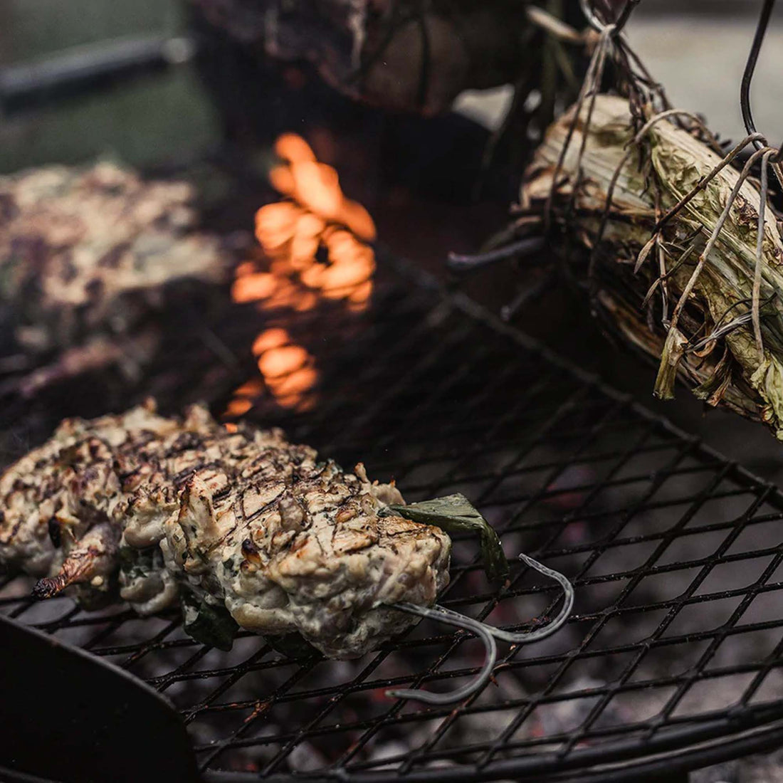 Cowboy Grill Steel Skewers ( 4 Sets) - Shop  Grill and Fire Pit Accessories at  Trekaline
