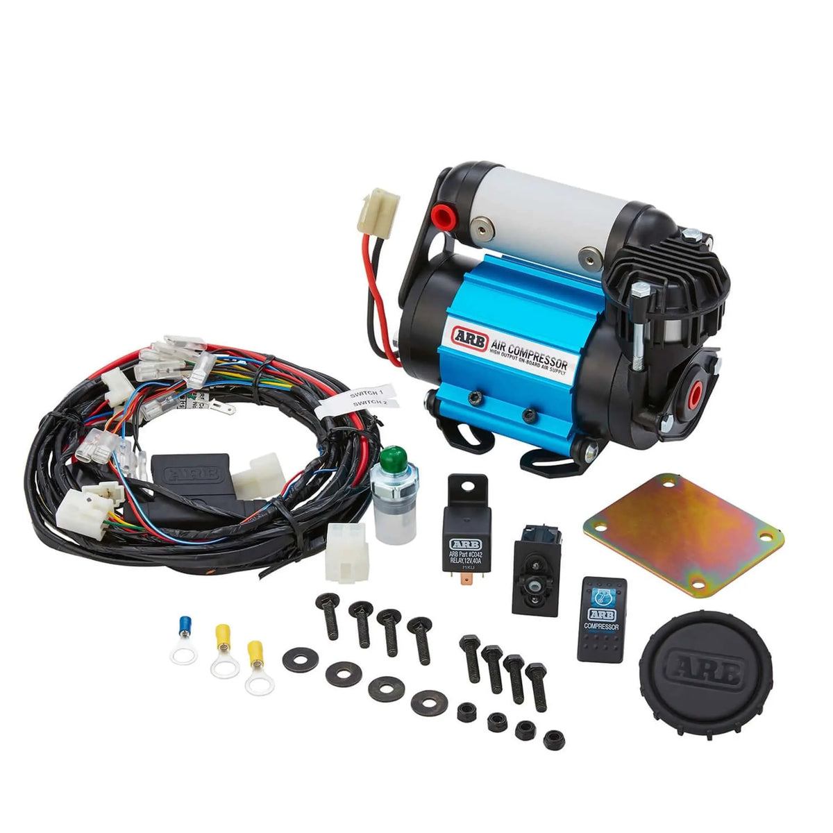 ARB Single Motor Onboard 12V Air Compressor - Shop  Air Compressors at  Trekaline