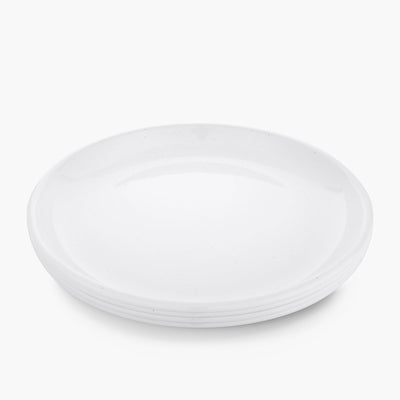 Barebones Rolled Enamelware Plate Set of 4 - Shop  Camping Plates at  Trekaline