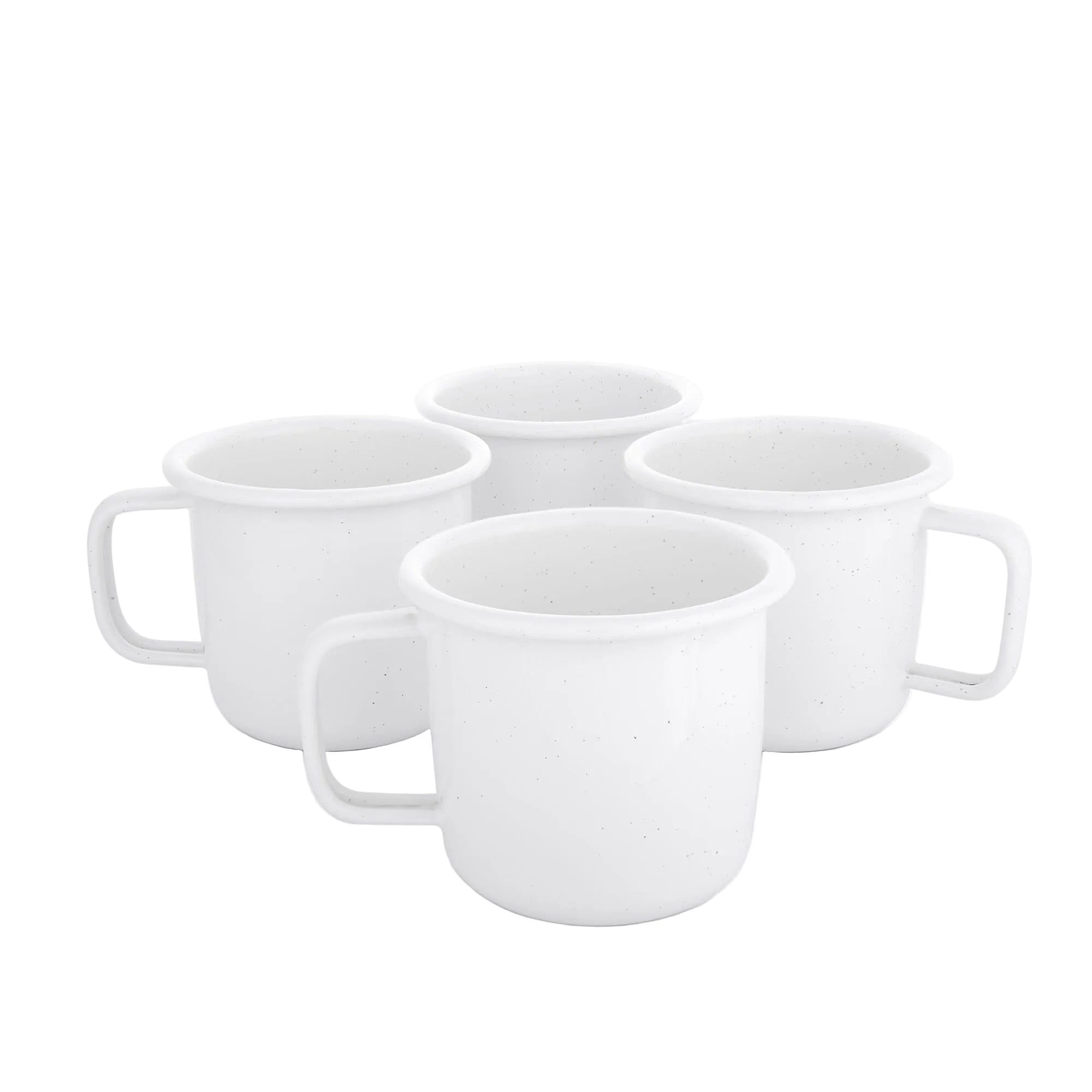 Barebones Rolled Enamelware Mug oz Set of 4 - Shop  Camping Mugs at  Trekaline