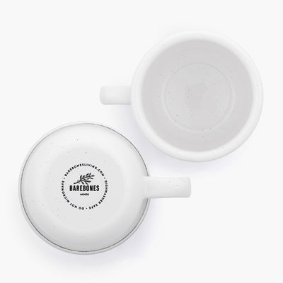 Barebones Rolled Enamelware Mug oz Set of 4 - Shop  Camping Mugs at  Trekaline