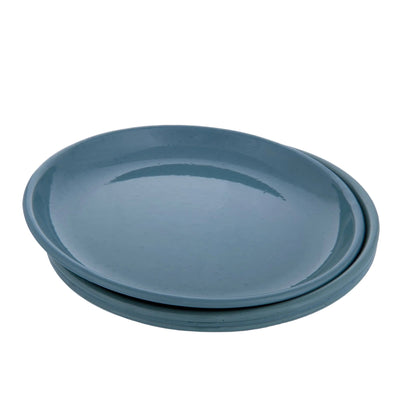 Barebones Rolled Enamelware Plate Set of 4 - Shop  Camping Plates at  Trekaline