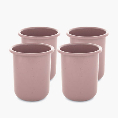 Barebones Rolled Enamelware Cup Set of 4 - Shop  Camping Cups at  Trekaline