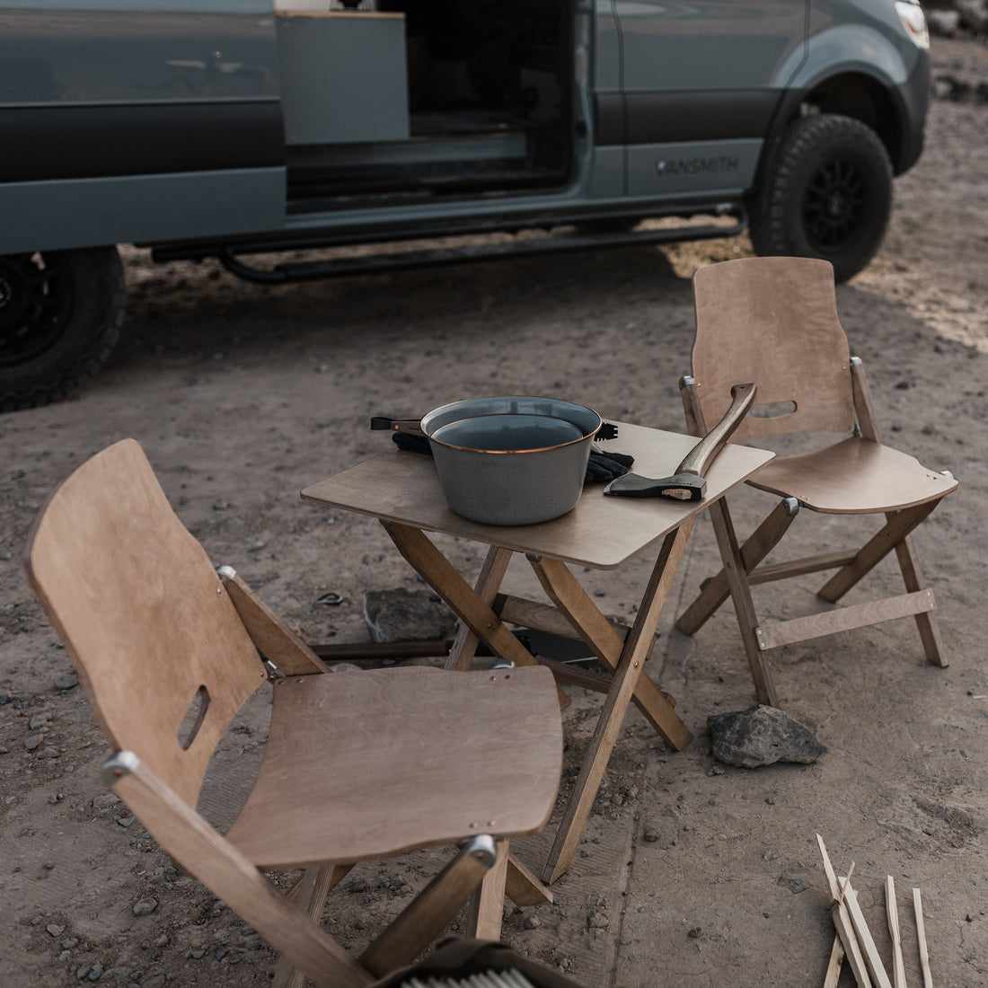 Barebones Ridgetop Wood Folding Chair - Shop  Camp Chairs at  Trekaline