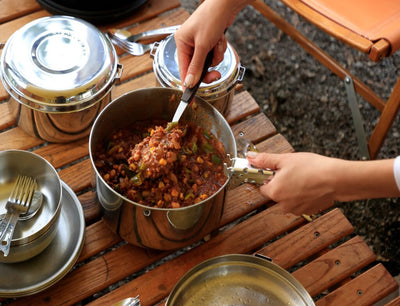 MSR Alpine 4 Stainless Steel Pot Set - Shop  Cooksets at  Trekaline