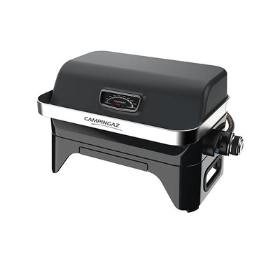 Campingaz Attitude 2go CV tabletop gas grill, portable barbecue with sleek design for premium outdoor cooking.