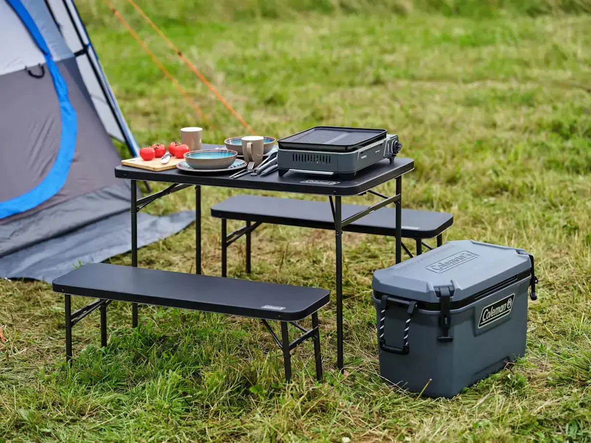 Coleman 4-Person Pack Away Set Table & Bench