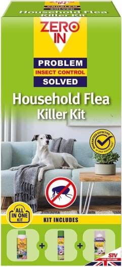 STV Zero In Household Flea Killer Kit