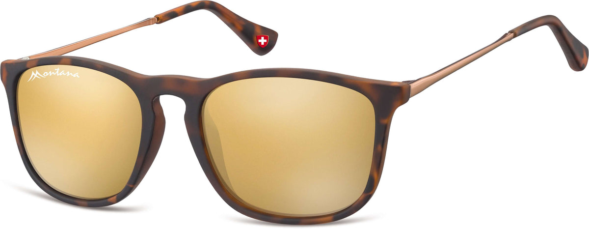 Montana Eyewear Revo Rubbertouch Square Sunglasses - Kids