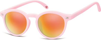 Montana Eyewear Revo Rubbertouch Round Sunglasses - Kids