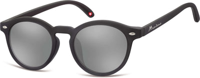 Montana Eyewear Revo Rubbertouch Round Sunglasses - Kids