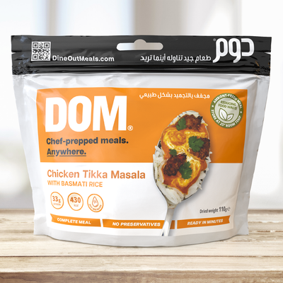 Dine Out Meals Chicken Tikka Masala with Rice - Shop  Backpacking Dinners at  Trekaline