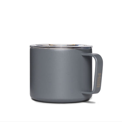 MiiR Camp Cup with Slide Lid 8 oz front view grey color