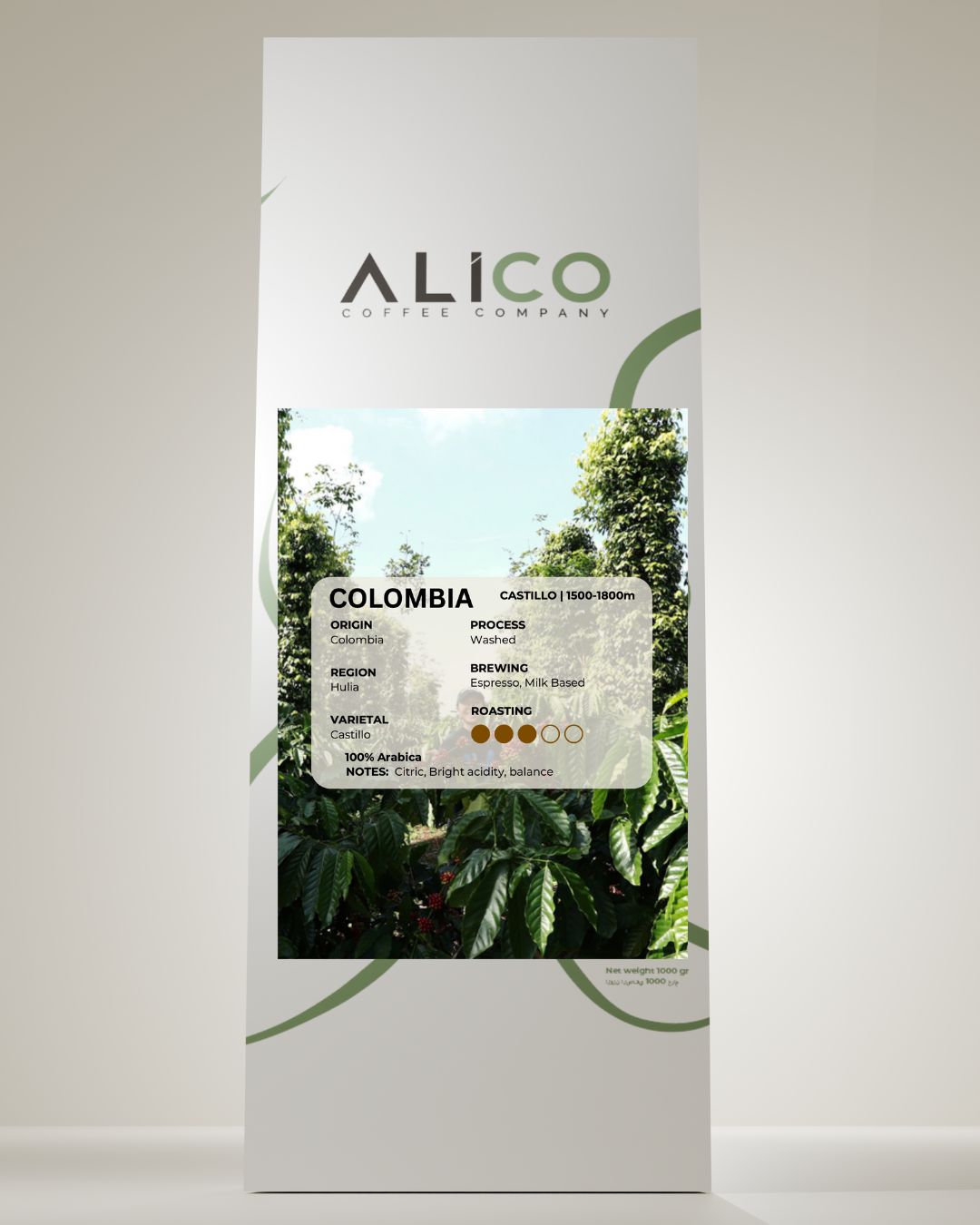 Alico Fine Roasters Colombia Castillo Coffee