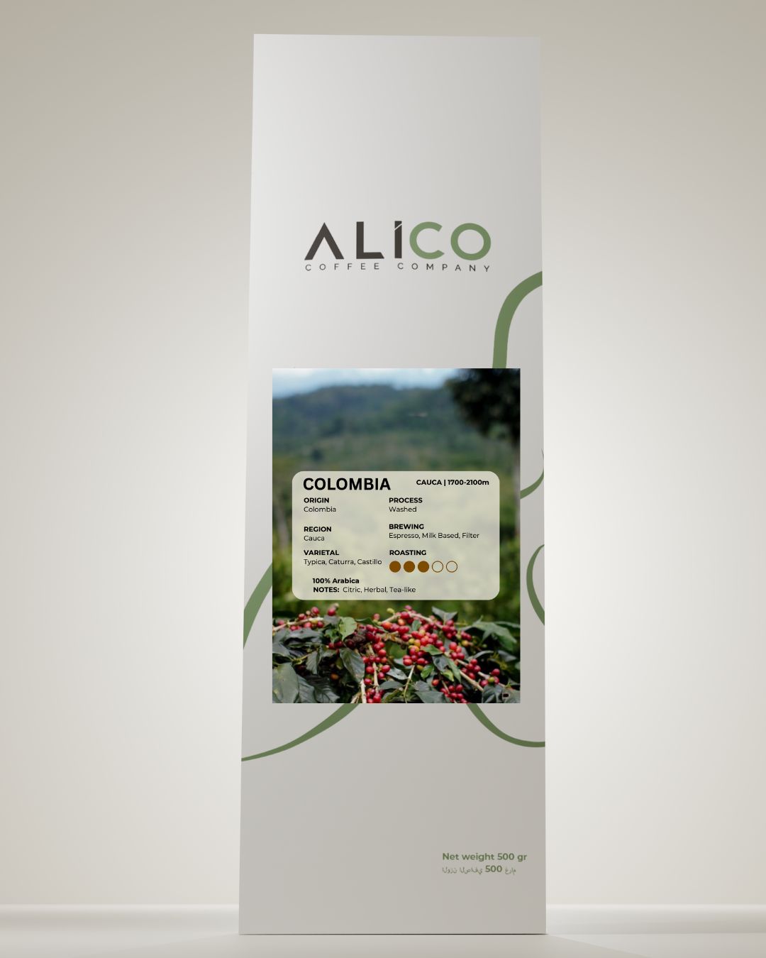 Alico Fine Roasters Colombia Cauca Coffee