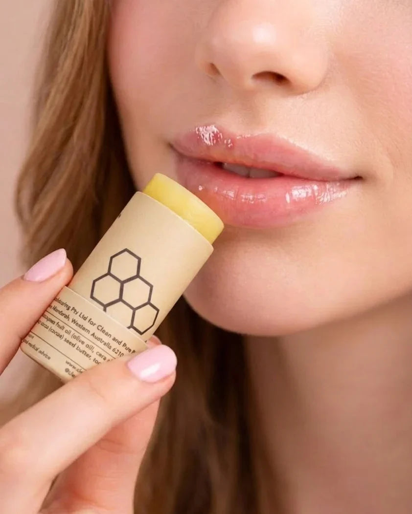 Clean & Pure Cocoa Butter Lip Balm - Shop  Lip Balm at  Trekaline