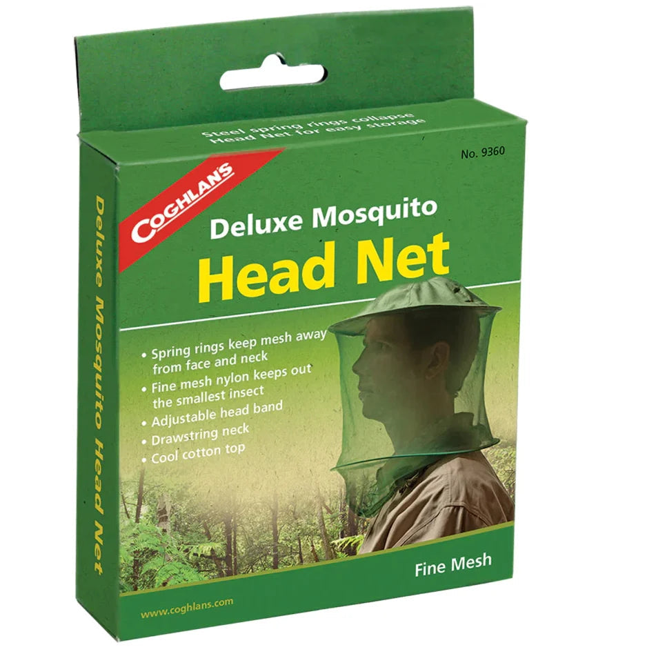 Coghlan's Deluxe Head Net Insect Shield - Shop  Mosquito Net Clothing at  Trekaline