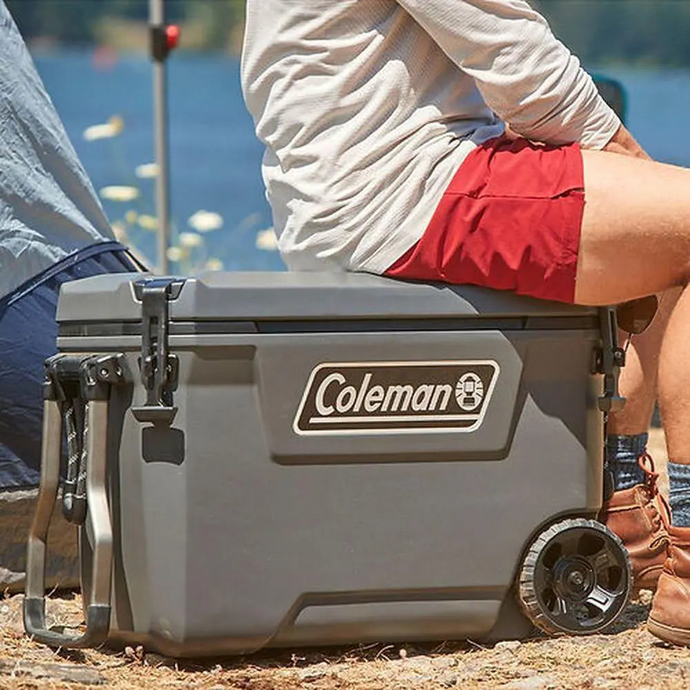 Coleman Convoy 65 Wheeled Icebox Cooler - Shop  Hard-sided Coolers at  Trekaline