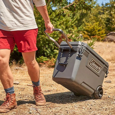 Coleman Convoy 65 Wheeled Icebox Cooler - Shop  Hard-sided Coolers at  Trekaline
