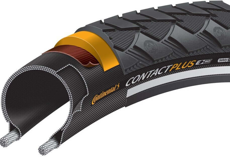 Continental Contact Plus Tires for E-Bike