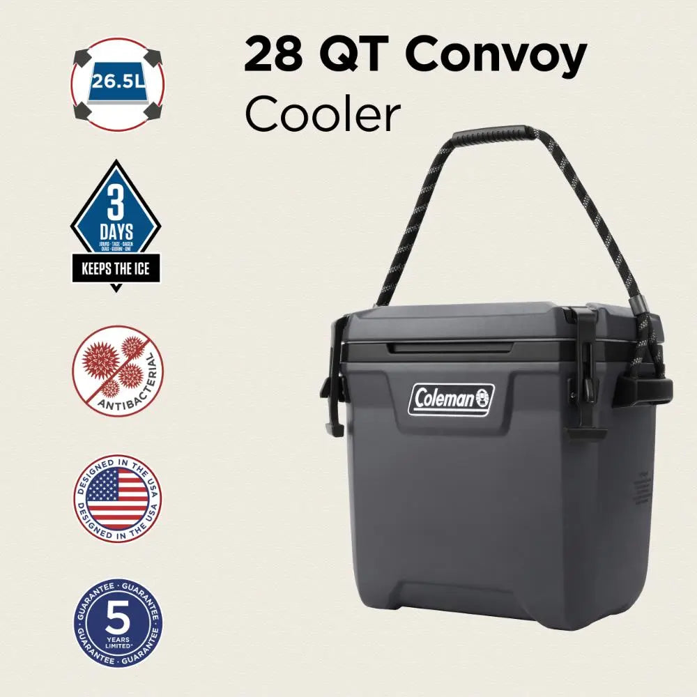 Coleman Convoy 28 Icebox Cooler - Shop  Hard-sided Coolers at  Trekaline