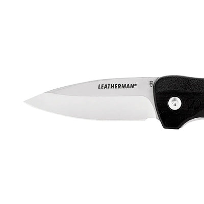 Leatherman C33 folding pocket knife blade showcasing quality craftsmanship and sleek design.