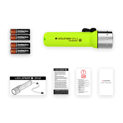 Ledlenser D14.2 Diving Flashlight