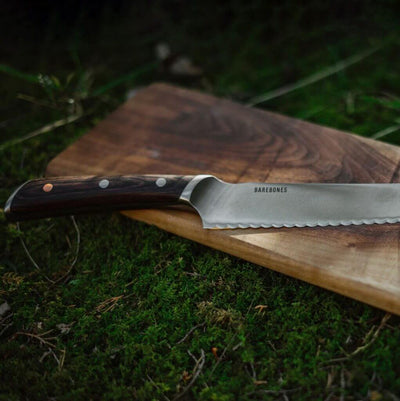 Barebones No. 9 Bread Knife - Shop  Camping Knives at  Trekaline