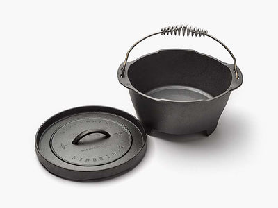 Barebones Classic Cast Iron Dutch Oven 12 in - Shop  Dutch Ovens at  Trekaline