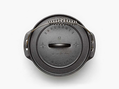 Barebones Classic Cast Iron Dutch Oven 12 in - Shop  Dutch Ovens at  Trekaline