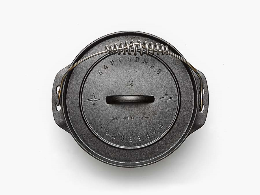 Barebones Classic Cast Iron Dutch Oven 12 in - Shop  Dutch Ovens at  Trekaline