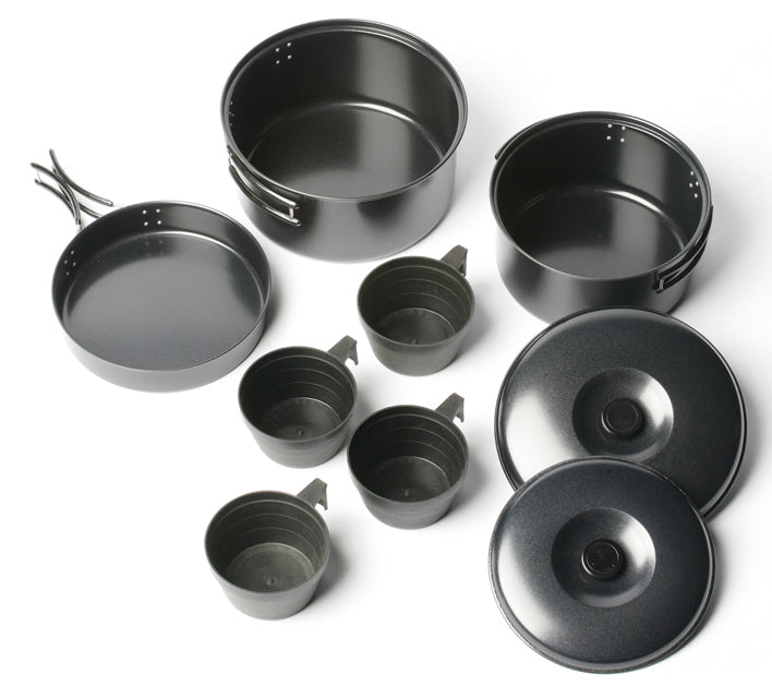 Vango Non-Stick 4 Person Cook Kit - Shop  Cooksets at  Trekaline
